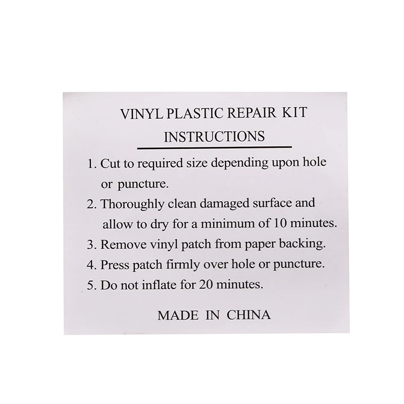5Pcs PVC Puncture Repair Adhesive Patch For Inflatable Toy Float Air Bed Dinghies Circular Patches Swimming Pools
5Pcs PVC Puncture Repair Adhesive Patch For Inflatable Toy Float Air Bed Dinghies Circular Patches Swimming Pools