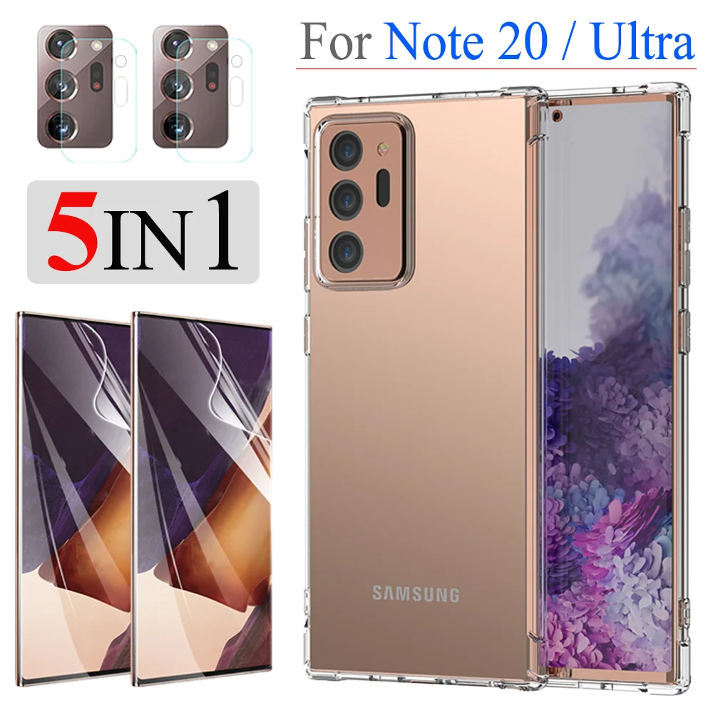 Original Color Clear Case for Samsung Galaxy Note 20 Ultra Case Note-20U Hydrogel Film S20 FE Screen Protector S21 Ultra Cover
Original Color Clear Case for Samsung Galaxy Note 20 Ultra Case Note-20U Hydrogel Film S20 FE Screen Protector S21 Ultra Cover
