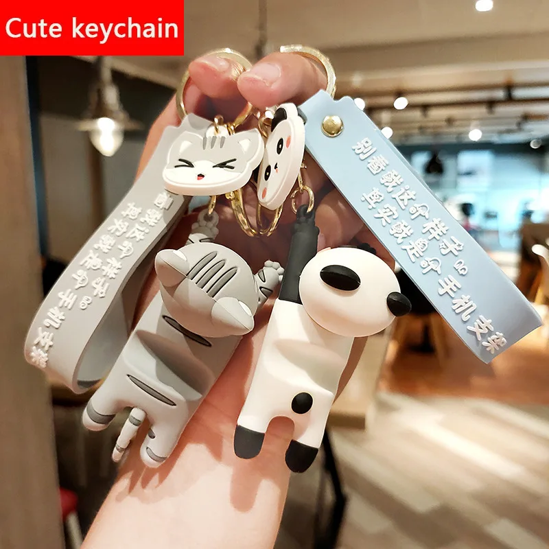 New Fashion Fun Cartoon Soft Glue Keychain Ring Chain Men Women Mobile Phone Holder Bag Car Keychains Pendant Christmas Gift
New Fashion Fun Cartoon Soft Glue Keychain Ring Chain Men Women Mobile Phone Holder Bag Car Keychains Pendant Christmas Gift