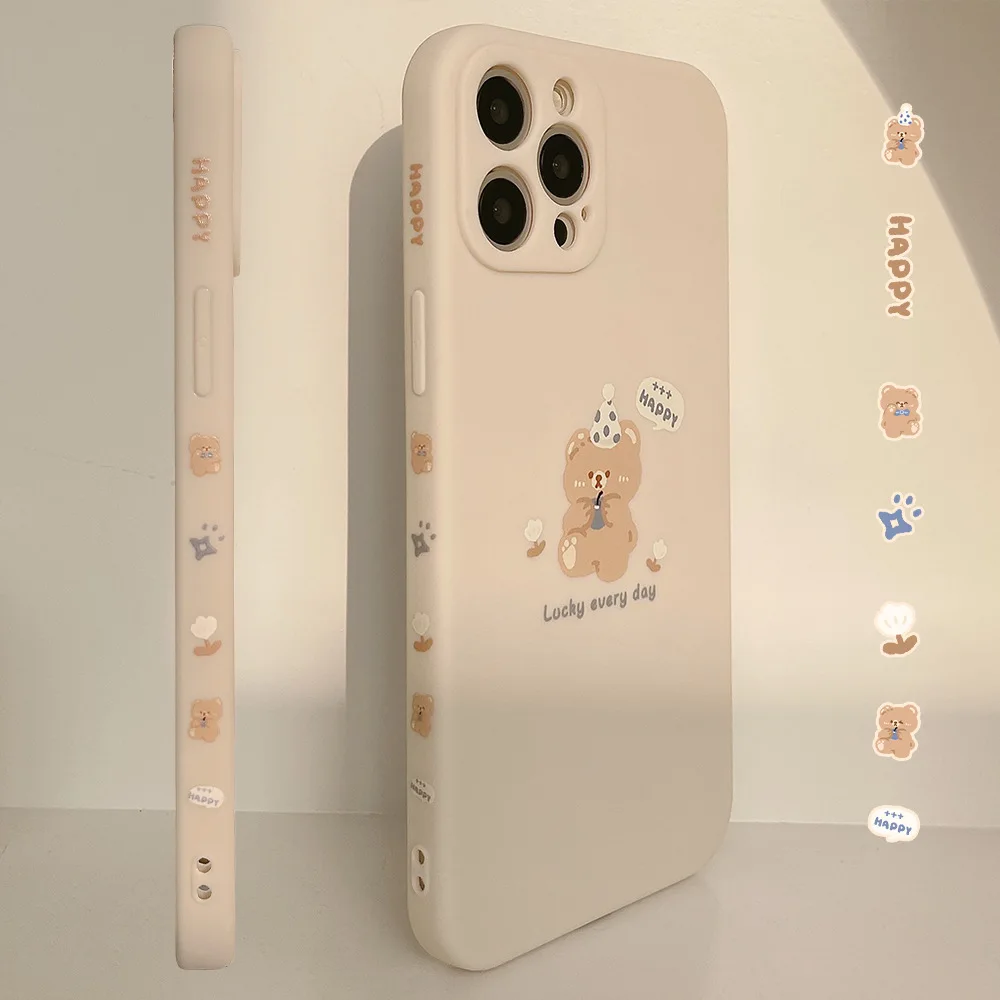 Retro party birthday chocolate bear art Japanese Phone Case For iPhone 13 12 11 Pro Max Xs Max Xr 7 8 Plus Case Cute Soft Cover
Retro party birthday chocolate bear art Japanese Phone Case For iPhone 13 12 11 Pro Max Xs Max Xr 7 8 Plus Case Cute Soft Cover