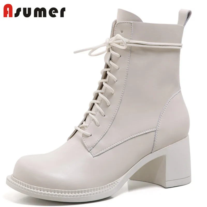 Asumer/хит продаж, обувь из натуральной кожи; Женская обувь на высоком каблуке; Сапоги в винтажном стиле; Модные повседневные ботинки; Сезон осе...
Asumer/хит продаж, обувь из натуральной кожи; Женская обувь на высоком каблуке; Сапоги в винтажном стиле; Модные повседневные ботинки; Сезон осе...