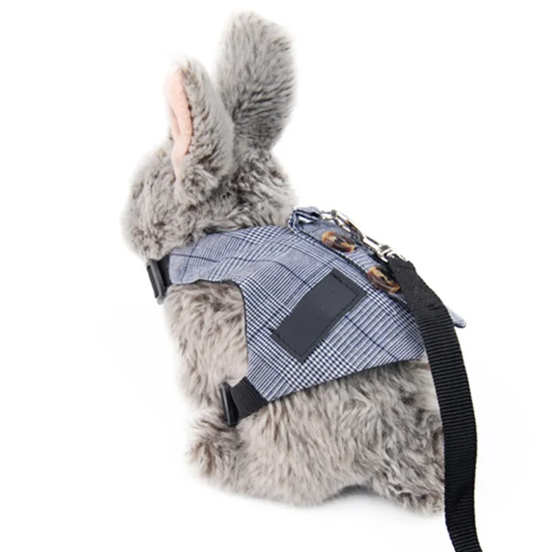 Pet Rabbit Harness and Leash Kit Adjustable Soft Mesh Breathable Vest Harness Small Animal Gentleman Dress Outdoor Accessories
Pet Rabbit Harness and Leash Kit Adjustable Soft Mesh Breathable Vest Harness Small Animal Gentleman Dress Outdoor Accessories