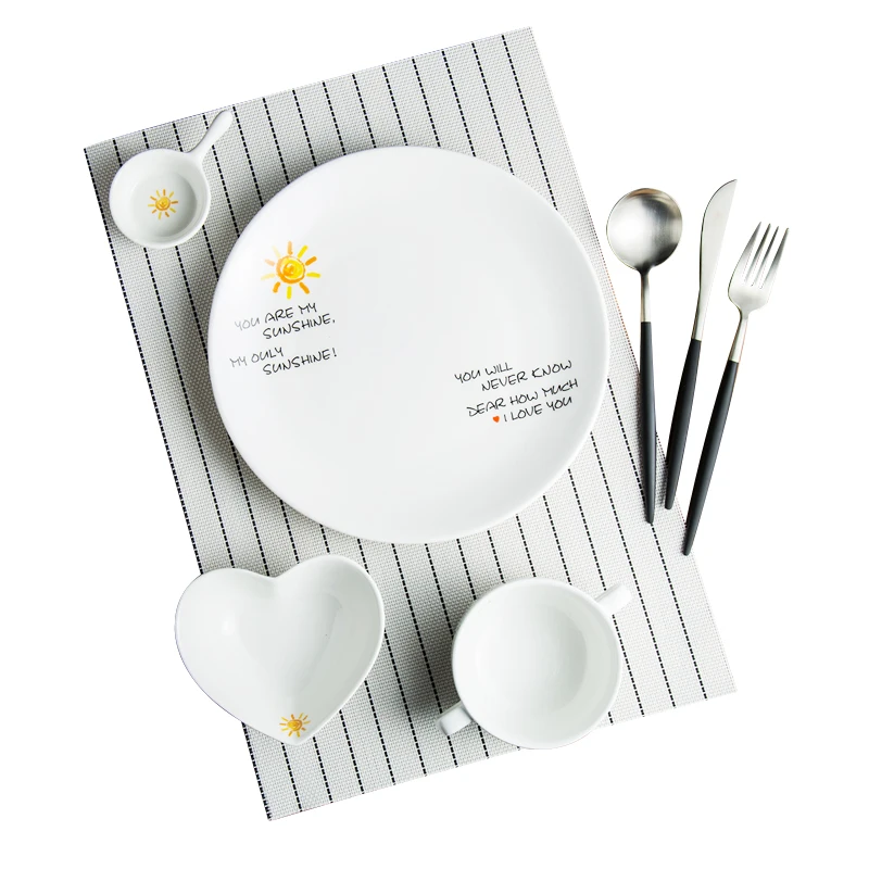Minimalist Practical Plate Sets Creativity Modern Dinner Ceramic Plate Set Dessert Trinket Dish Borden Servies Tableware DK50PS
Minimalist Practical Plate Sets Creativity Modern Dinner Ceramic Plate Set Dessert Trinket Dish Borden Servies Tableware DK50PS