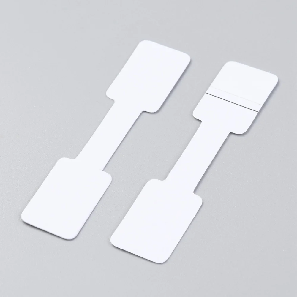 1000 pc Paper Jewelry Display Price Label Cards Paper Price Tag Sticky Rectangle White 6x1.3x0.02cm
1000 pc Paper Jewelry Display Price Label Cards Paper Price Tag Sticky Rectangle White 6x1.3x0.02cm