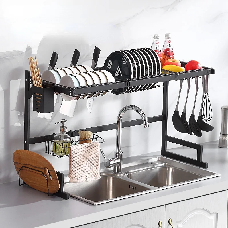 Stainless steel kitchen storage rack sink drain Rack stainless steel bowl and dish rack storagetrayfruitbasketkitchenaccessories
Stainless steel kitchen storage rack sink drain Rack stainless steel bowl and dish rack storagetrayfruitbasketkitchenaccessories