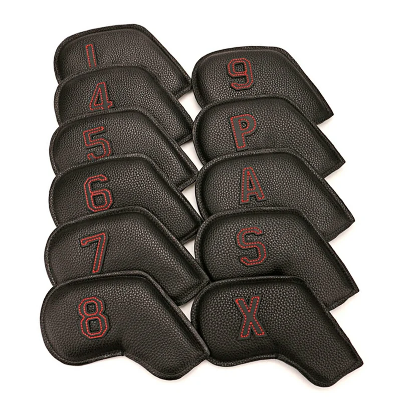 Golf Iron Head Cover Iron Wedge Cover/Golf Club Covers PU Leather Waterproof No.4/5/6/7/8/9/P/S/A/L
Golf Iron Head Cover Iron Wedge Cover/Golf Club Covers PU Leather Waterproof No.4/5/6/7/8/9/P/S/A/L