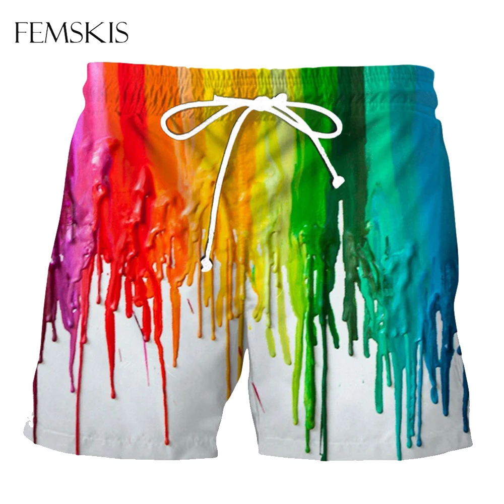 FEMSKIS Funny 3D Printed Watercolor Cage Men's Casual Short Printed Women's Shorts New Summer Colorful Beach Shorts Clothing
FEMSKIS Funny 3D Printed Watercolor Cage Men's Casual Short Printed Women's Shorts New Summer Colorful Beach Shorts Clothing