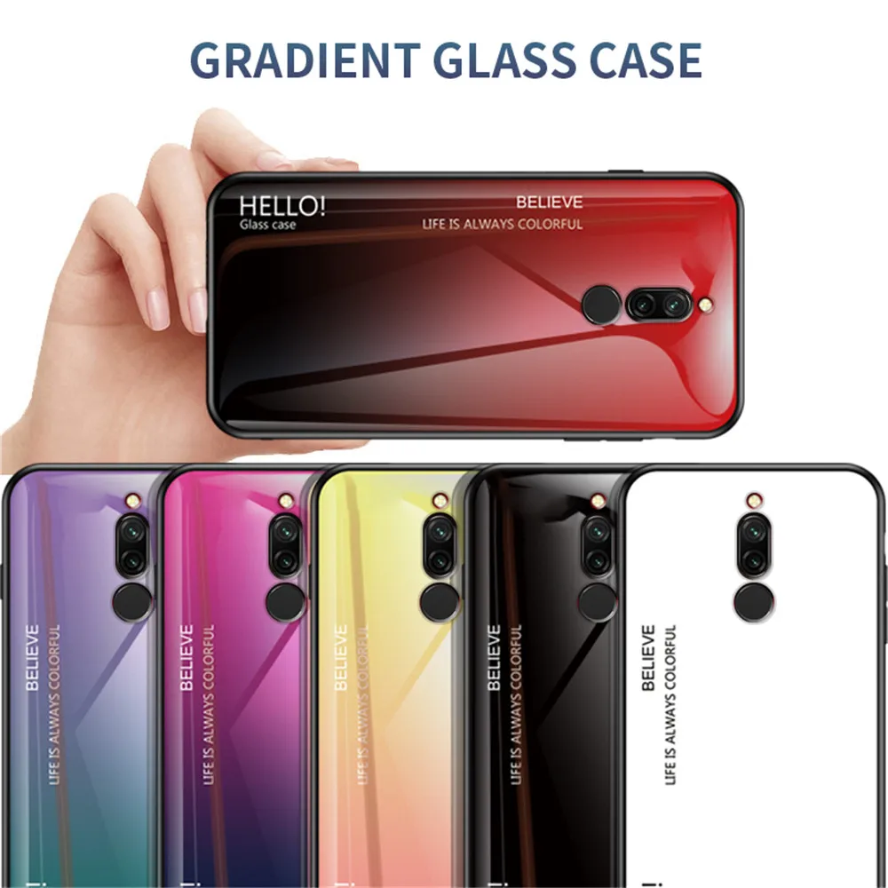 Чехол для телефона Xiaomi Redmi 7 7A 8 8A Note Pro Мягкий Силиконовый противоударный чехол с