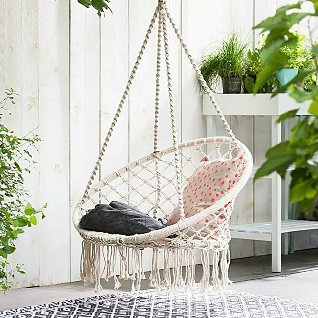 Круглый гамак, подвесное кресло для улицы, дома, спальни, двора, для детей и взрослых, качающийся одиночный безопасный гамак
Круглый гамак, подвесное кресло для улицы, дома, спальни, двора, для детей и взрослых, качающийся одиночный безопасный гамак