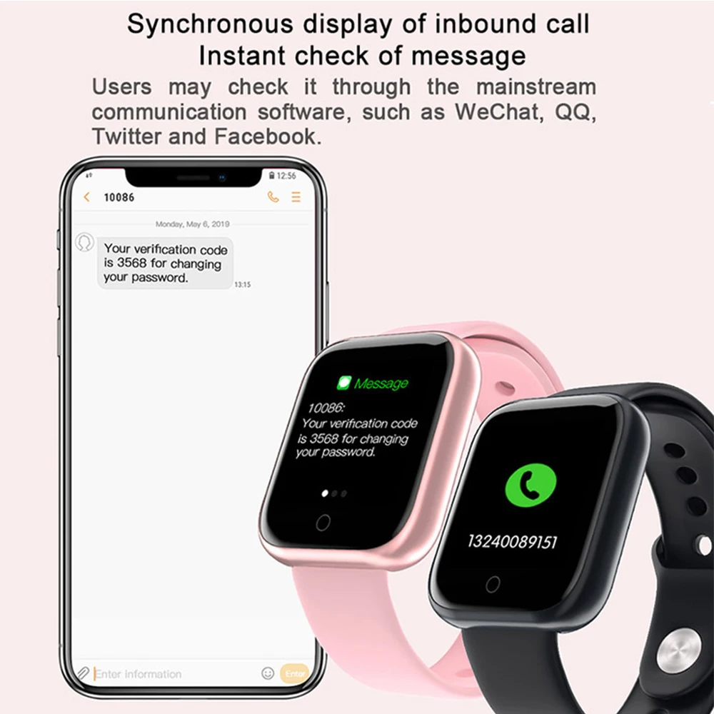 Reloj Inteligente I5 Smart Watch 2020Heart Rate Blood Pressure Fitness Tracker Bracelet Sport Waterproof Smartwatch Android IOS
Reloj Inteligente I5 Smart Watch 2020Heart Rate Blood Pressure Fitness Tracker Bracelet Sport Waterproof Smartwatch Android IOS