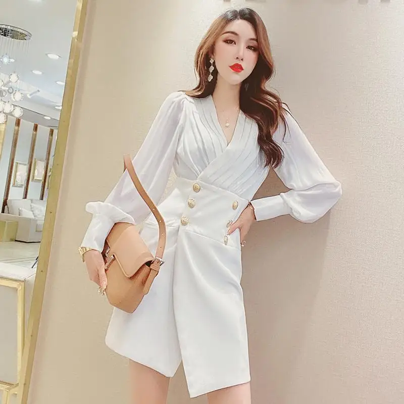 Women 2021 Spring Autumn Fashion Slim Work Style A-line Dress New Female Elegant Vintage Temperament Formal Dresses Vestido C687
Women 2021 Spring Autumn Fashion Slim Work Style A-line Dress New Female Elegant Vintage Temperament Formal Dresses Vestido C687