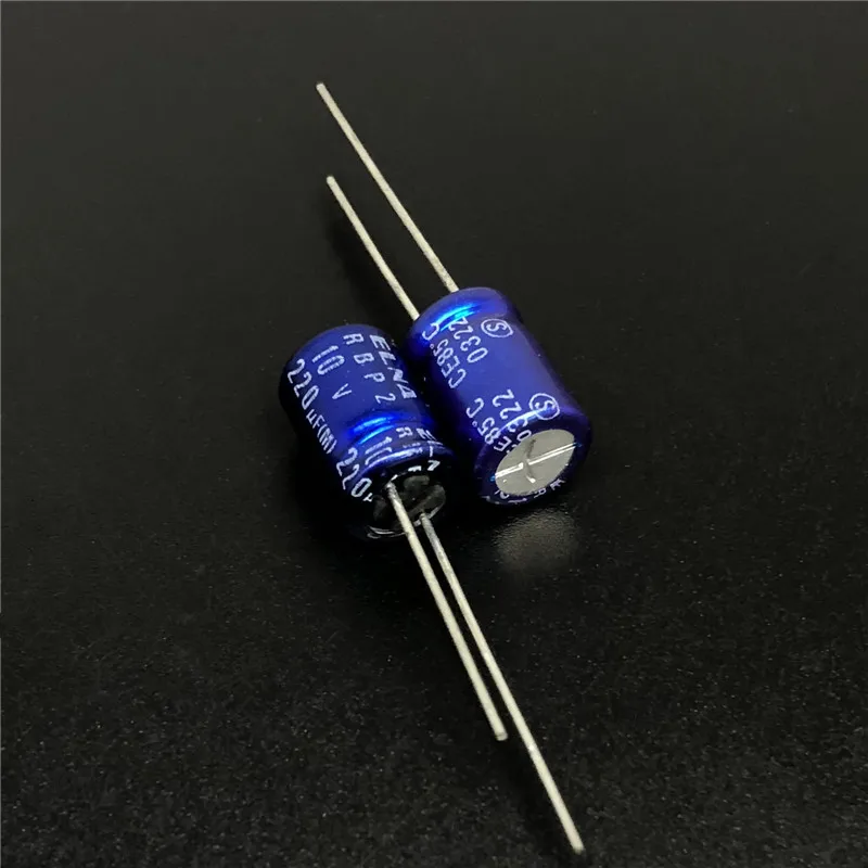 10 шт/100 шт ELNA Blue RBP2 (R2B) серия 220 мкФ 10В 10V220UF неполярный электролитический