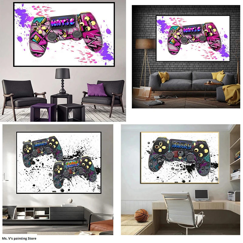 Graffiti Game Console Pop Art Canvas Painting Gifts Gamers Wall Art Picture Print Poster For Living Room Home Decoration Caudros
Graffiti Game Console Pop Art Canvas Painting Gifts Gamers Wall Art Picture Print Poster For Living Room Home Decoration Caudros