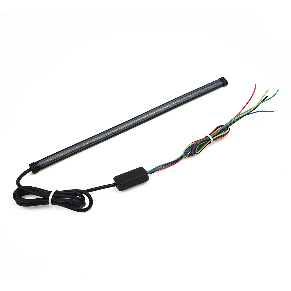 LED Motorcycle Light Bar Strip Tail Turn Signal Tail Rear Brake Stop Bulb Lamp Sequential Switchback Flowing LED Brake Light
LED Motorcycle Light Bar Strip Tail Turn Signal Tail Rear Brake Stop Bulb Lamp Sequential Switchback Flowing LED Brake Light