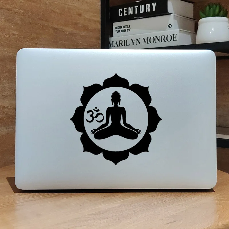 Виниловая наклейка для ноутбука Yoga Buddha стикер Macbook Pro 16 дюймов Air Retina 11 12 13 14 15