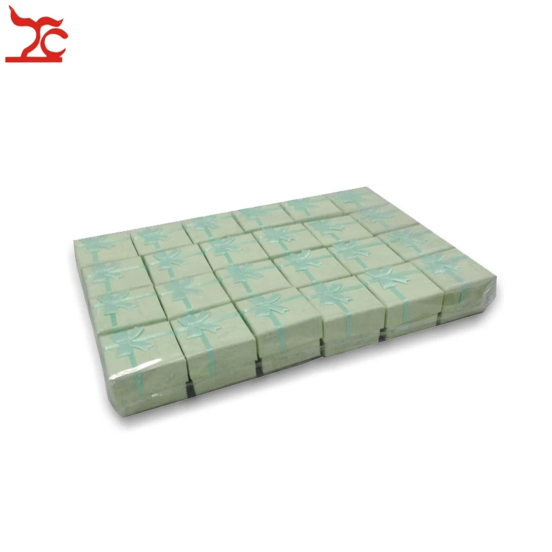 24 шт., цветная бумажная шкатулка для украшений TREACHI 
24 шт., цветная бумажная шкатулка для украшений TREACHI