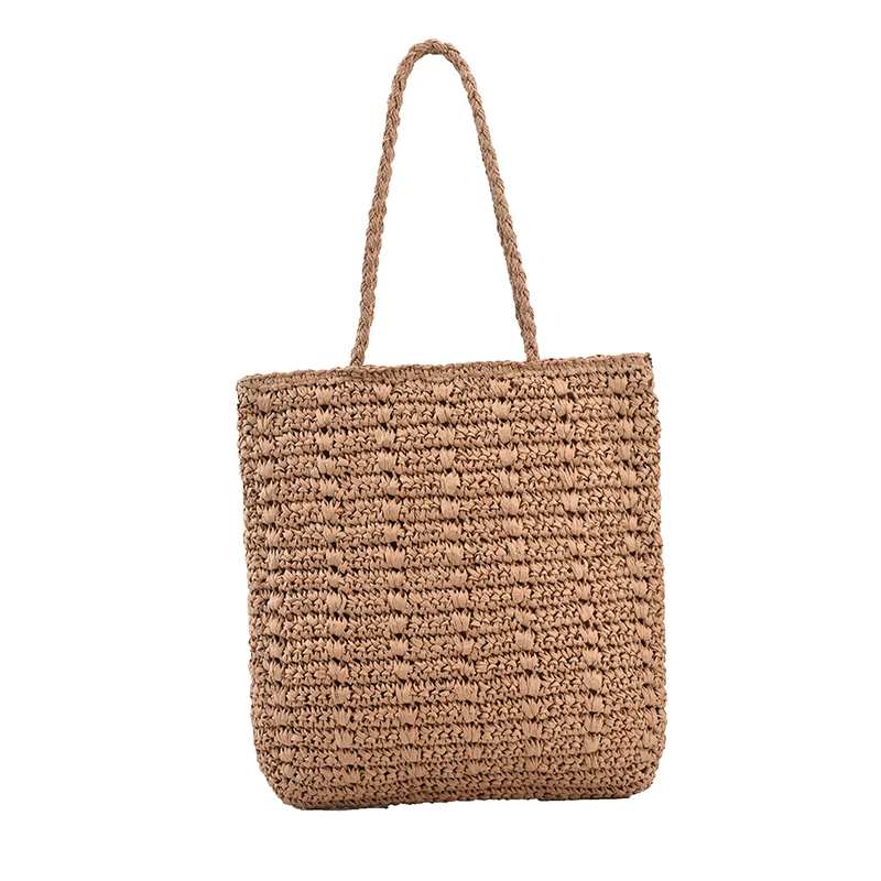 2021 Casual Straw Shoulder Bag Women Wicker Woven Handbag Rattan Summer Beach Bag Large Capacity Totes Bag Big Shopping Sac
2021 Casual Straw Shoulder Bag Women Wicker Woven Handbag Rattan Summer Beach Bag Large Capacity Totes Bag Big Shopping Sac