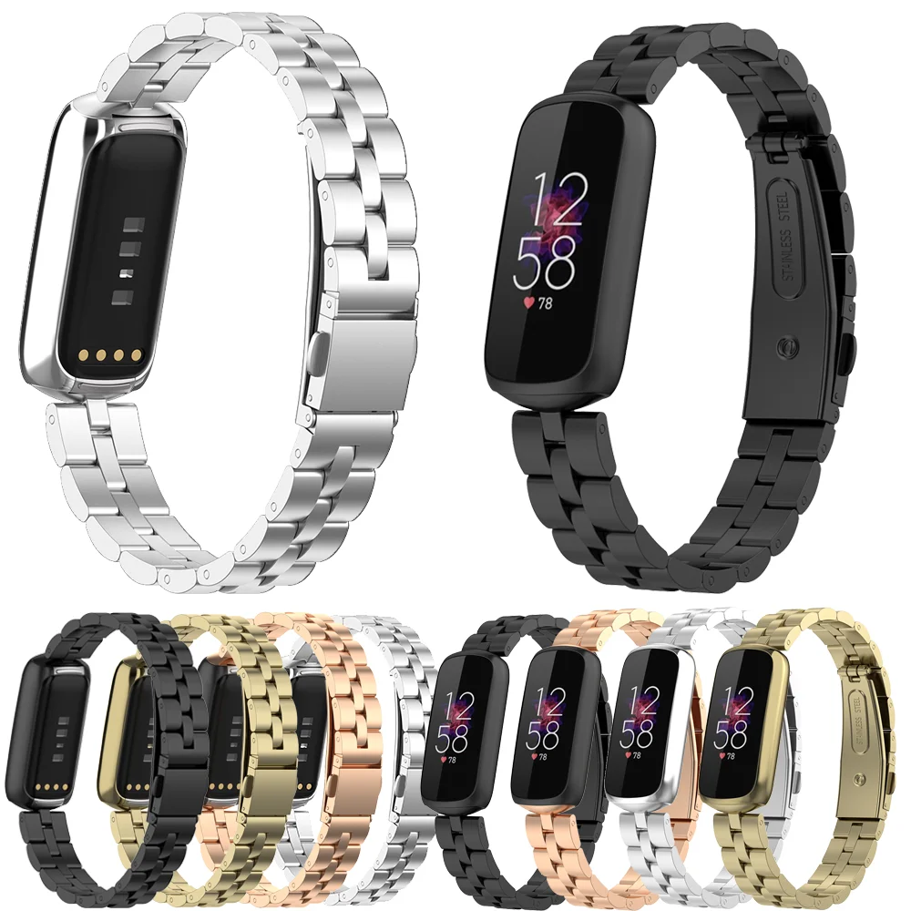 Band Strap For Fitbit Luxe Smart Bracelet Metal Stainless Steel Wrist Strap Watchbands For Fitbit luxe Special Edition Bracelets
Band Strap For Fitbit Luxe Smart Bracelet Metal Stainless Steel Wrist Strap Watchbands For Fitbit luxe Special Edition Bracelets