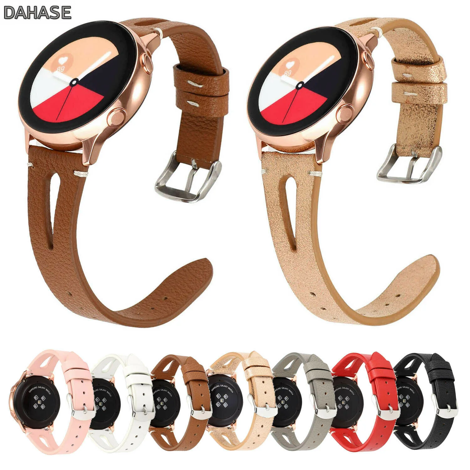20/22mm Huami Amazfit Genuine Leather Watch Band For Samsung Galaxy Watch 42mm 46mm Strap Active 2 Huawei Watch GT 2 Band
20/22mm Huami Amazfit Genuine Leather Watch Band For Samsung Galaxy Watch 42mm 46mm Strap Active 2 Huawei Watch GT 2 Band