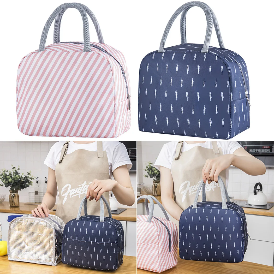 Portable Lunch Bag New Thermal Insulated Lunch Box Tote Cooler Handbag Bento Pouch Dinner Container School Food Storage Bags
Portable Lunch Bag New Thermal Insulated Lunch Box Tote Cooler Handbag Bento Pouch Dinner Container School Food Storage Bags