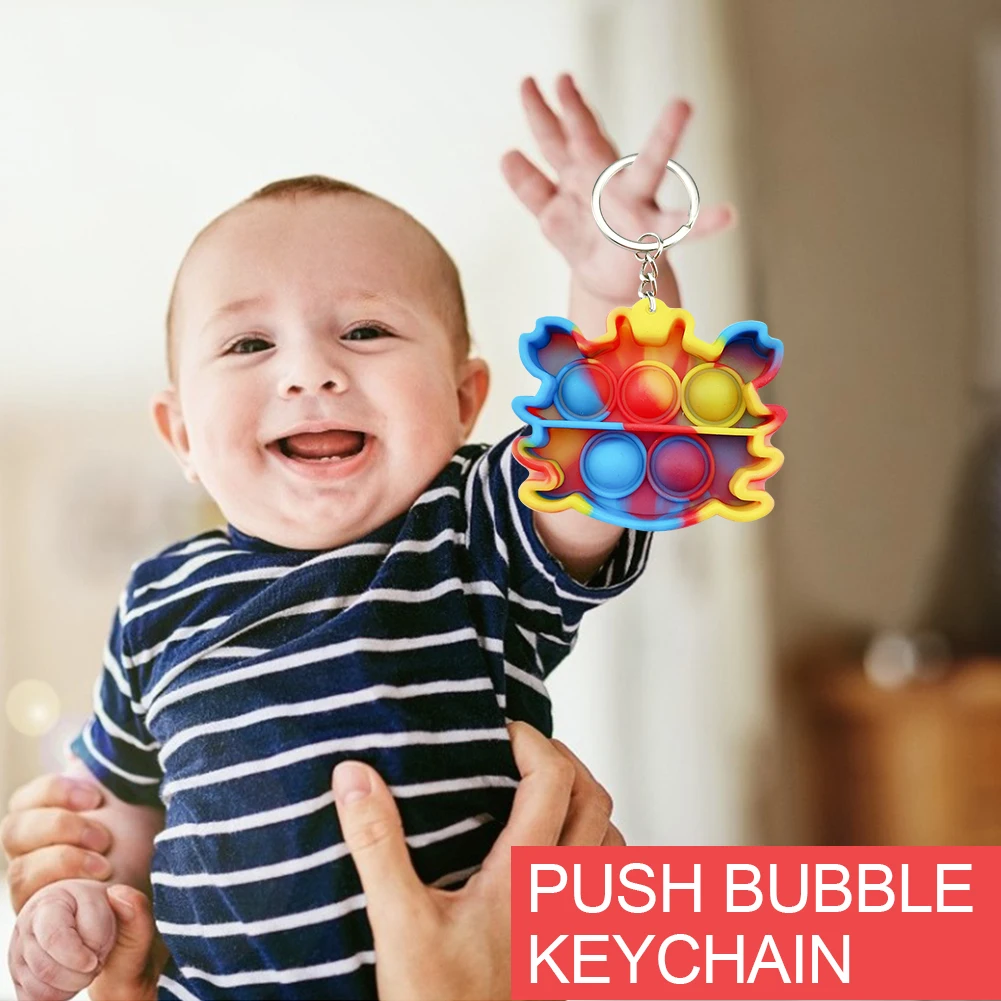 Mini Push Bubble Toys Desktop Adult Child Keychain Antistress Toys Fidget Sensory Toys Decompression Toy jouet antistress 
Mini Push Bubble Toys Desktop Adult Child Keychain Antistress Toys Fidget Sensory Toys Decompression Toy jouet antistress