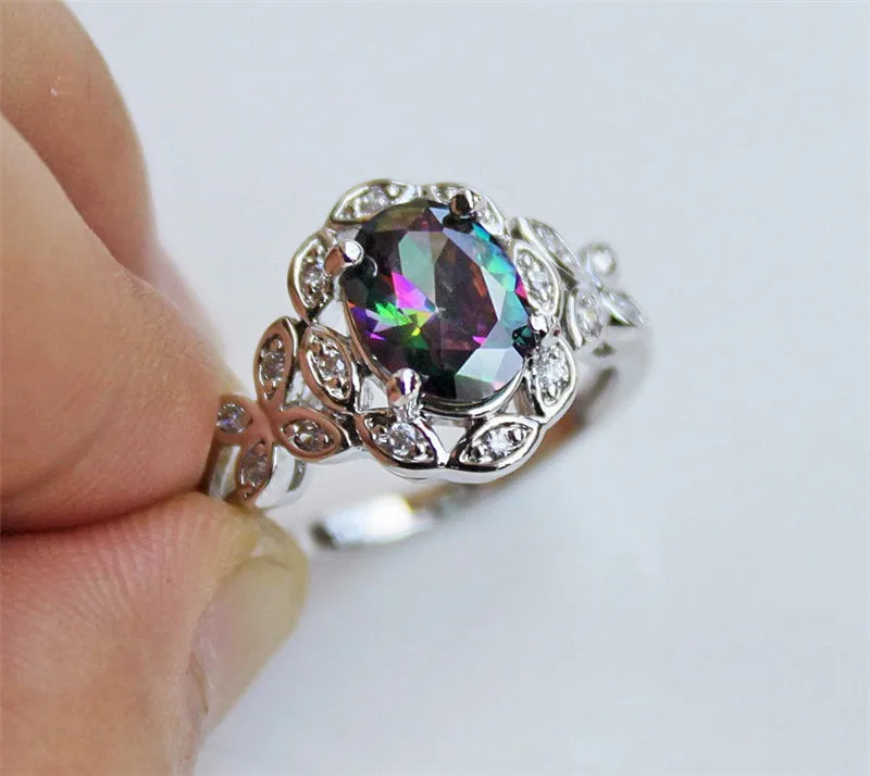 Colorful Zircon 925 Sterling Silver Rings for Women Creative Gradient Color Hollow Butterfly Topaz Ring Wedding Jewelry Gift
Colorful Zircon 925 Sterling Silver Rings for Women Creative Gradient Color Hollow Butterfly Topaz Ring Wedding Jewelry Gift