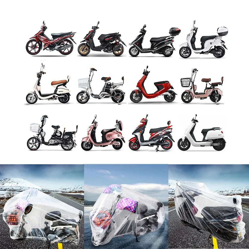 1pcs Motorcycle Cover Universal PE Transparent Clear Motor Cover Motorcycle Dust Dirt Waterproof Protection M/L/XL
1pcs Motorcycle Cover Universal PE Transparent Clear Motor Cover Motorcycle Dust Dirt Waterproof Protection M/L/XL