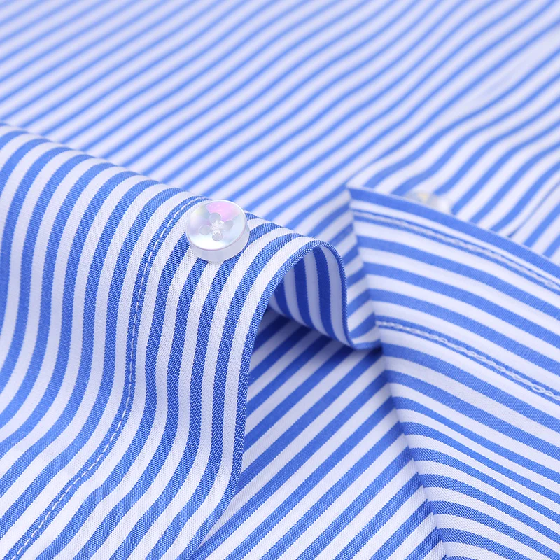 Men's Casual Striped/Plaid Checkered Cotton Shirts Single Patch Pocket Long Sleeve Standard-fit Thin Button-down Gingham Shirt
Men's Casual Striped/Plaid Checkered Cotton Shirts Single Patch Pocket Long Sleeve Standard-fit Thin Button-down Gingham Shirt