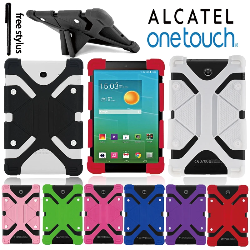 Противоударный силиконовый чехол-подставка для Alcatel 1T 3T A3 10 1 дюймов чехол