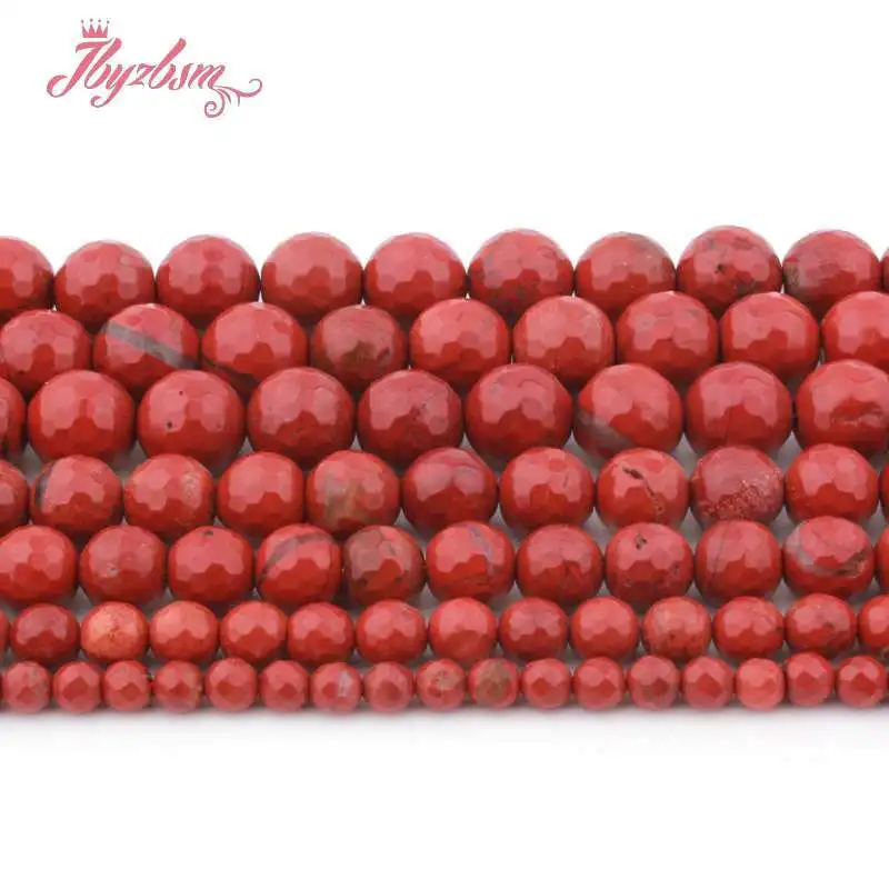 JBYZBSM Natural Jaspers Round Faceted Loose Bead Spacer Stone Beads For DIY Necklace Bracelets Jewelry Making Strand 15" 6/810MM
JBYZBSM Natural Jaspers Round Faceted Loose Bead Spacer Stone Beads For DIY Necklace Bracelets Jewelry Making Strand 15" 6/810MM