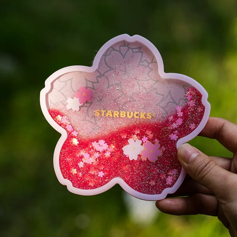 New Cute Coasters Romantic Cherry Blossom Season Ocean Quicksand Silicone Water Cup Mug Placemat Cushion Insulation Pad
New Cute Coasters Romantic Cherry Blossom Season Ocean Quicksand Silicone Water Cup Mug Placemat Cushion Insulation Pad