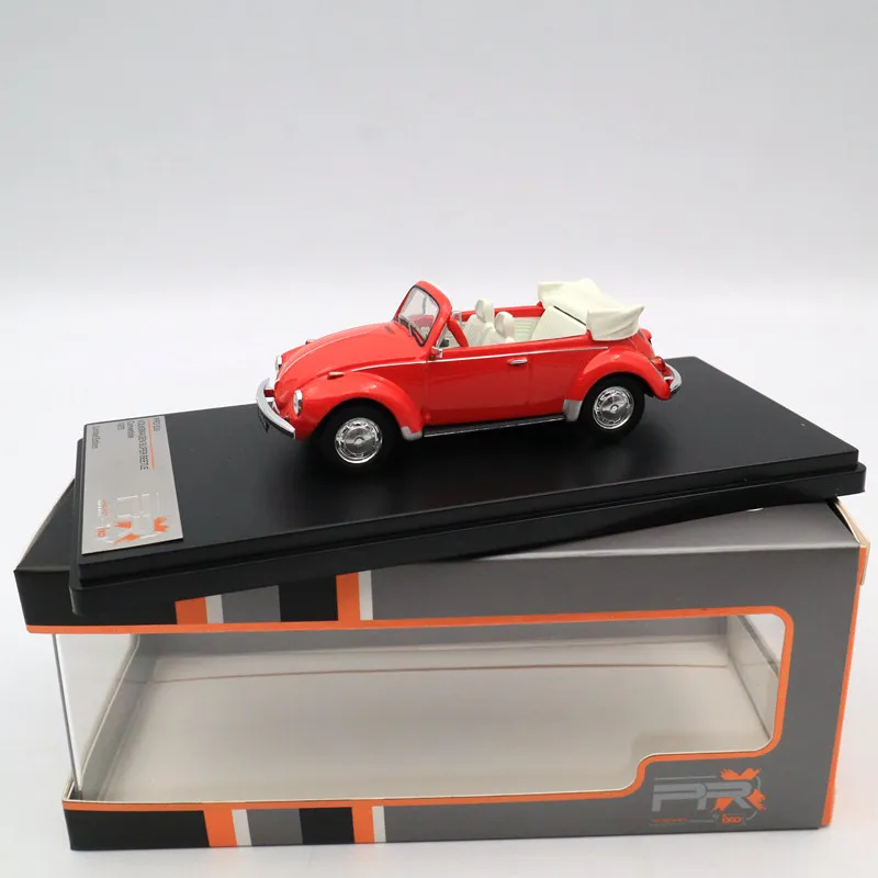 1:43 Премиум X для SUPER BEETLE 1973 Кабриолет красный PRD530 литые модели автомобилей игрушки