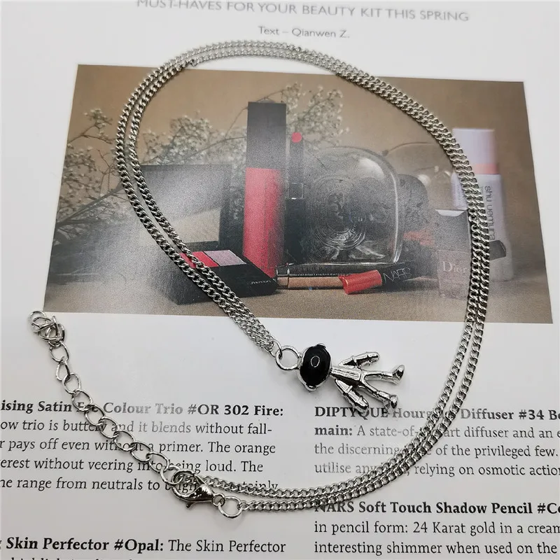 1 Pcs Women Necklaces Retro Astronaut Moon Robot Pendant Clavicle Chain Silver Color Necklace Birthday Party Jewelry Unisex
1 Pcs Women Necklaces Retro Astronaut Moon Robot Pendant Clavicle Chain Silver Color Necklace Birthday Party Jewelry Unisex