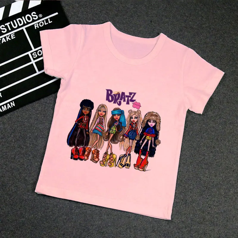 Korean style Princess T Shirt Girls Kids Clothes bratz graphic print T-shirt Summer tops Children Baby 2 3 4 5 6 7 8 9 Years Old
Korean style Princess T Shirt Girls Kids Clothes bratz graphic print T-shirt Summer tops Children Baby 2 3 4 5 6 7 8 9 Years Old