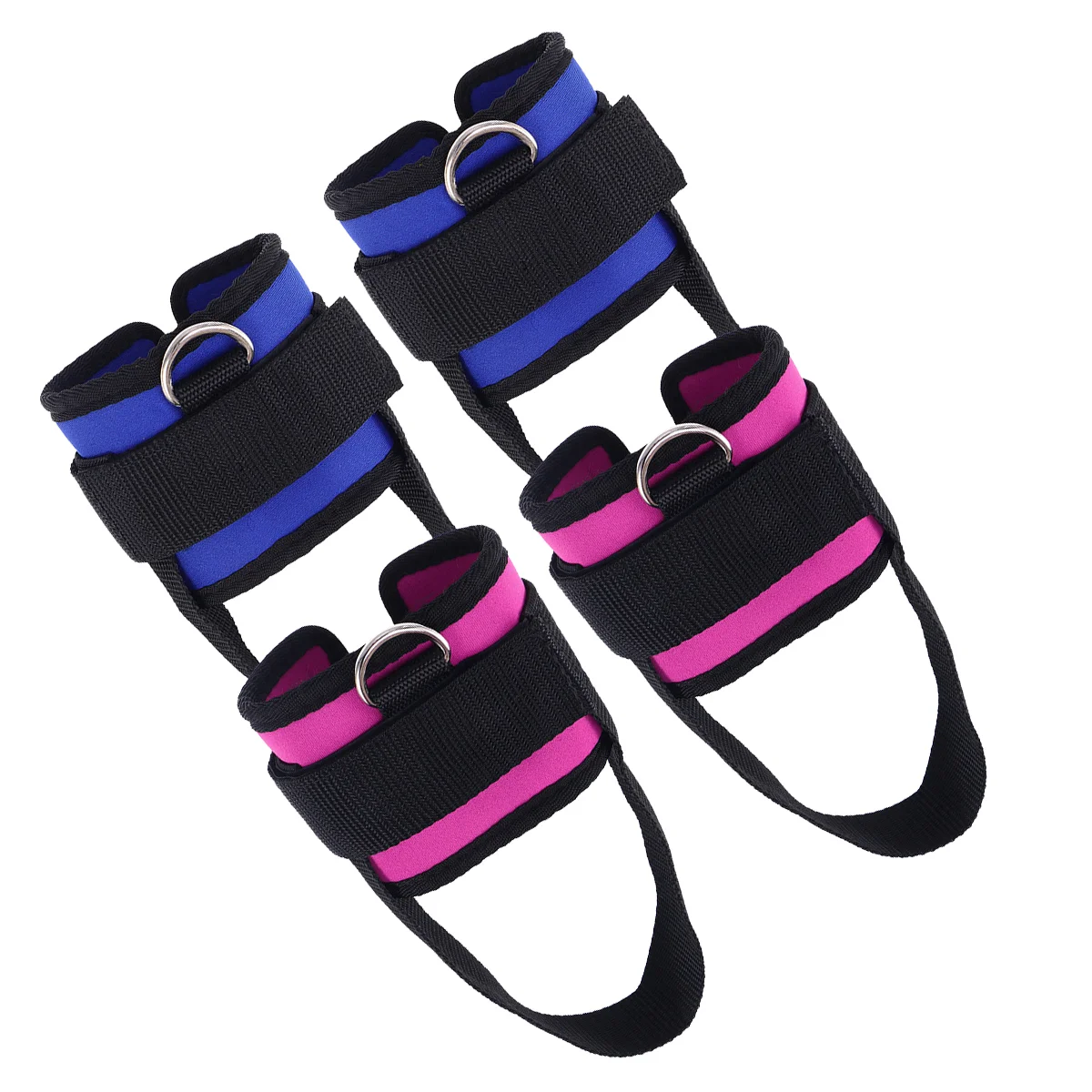 4pcs Ankle Strap Padded Wrap D-ring Ankle Cuffs for Gym Workouts Cable Machines Butt and Leg Weights Exercises (Rosy, Blue)
4pcs Ankle Strap Padded Wrap D-ring Ankle Cuffs for Gym Workouts Cable Machines Butt and Leg Weights Exercises (Rosy, Blue)