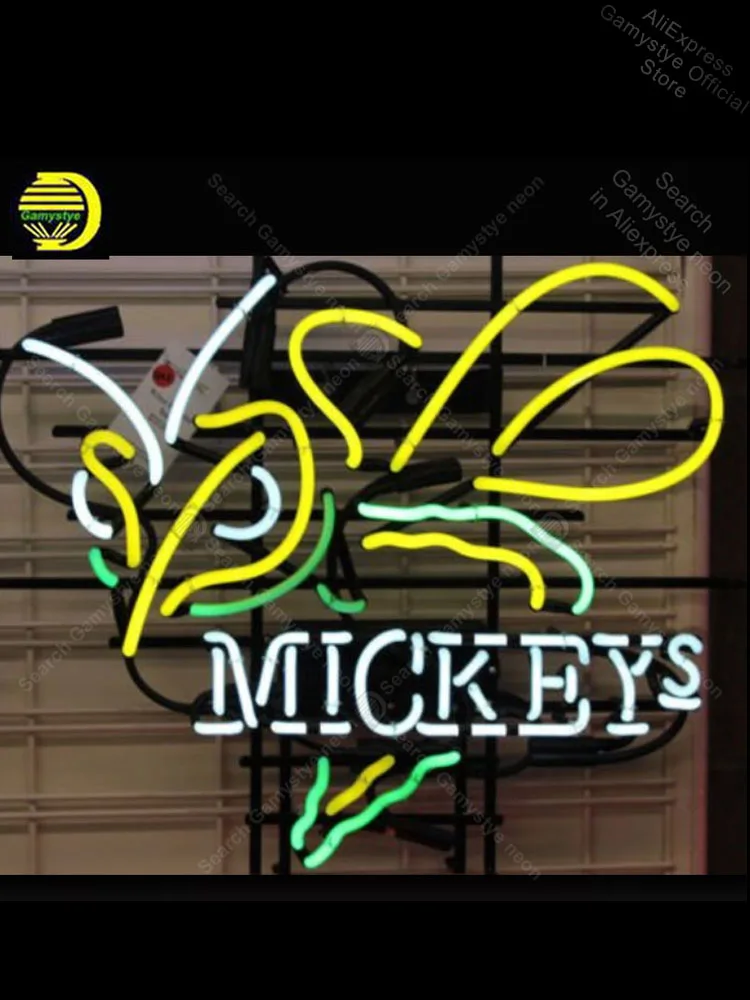 Неоновая вывеска для MICK honeybee, стеклянная трубка, неоновая лампа, вывеска, украшение ресторана, ручная работа, значок, значок для зоомагазина,...
Неоновая вывеска для MICK honeybee, стеклянная трубка, неоновая лампа, вывеска, украшение ресторана, ручная работа, значок, значок для зоомагазина,...