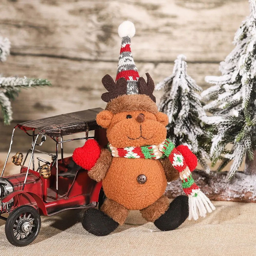 Christmas Santa Claus Snowman Christmas Tree Pendant With Light Doll Reindeer Bear New Year Decorations Accessories 2022
Christmas Santa Claus Snowman Christmas Tree Pendant With Light Doll Reindeer Bear New Year Decorations Accessories 2022