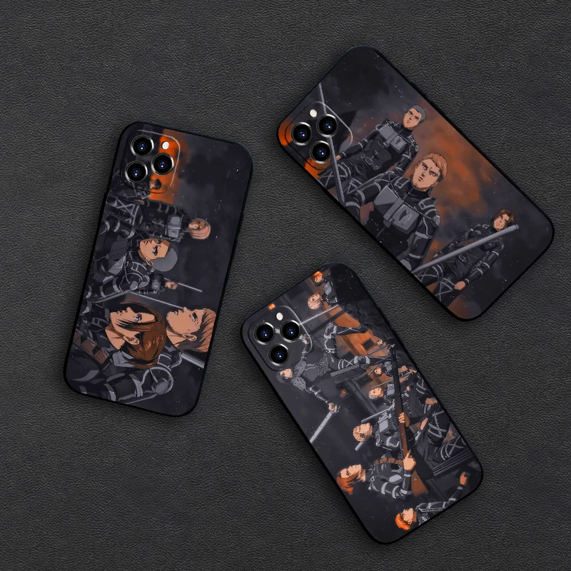 Anime Attack On Titan Phone Case For Iphone 11 12 13 Mini SE 6 6s 7 8 Plus X XR XS Pro Max Matte Soft Silicone Cover Shell 
Anime Attack On Titan Phone Case For Iphone 11 12 13 Mini SE 6 6s 7 8 Plus X XR XS Pro Max Matte Soft Silicone Cover Shell