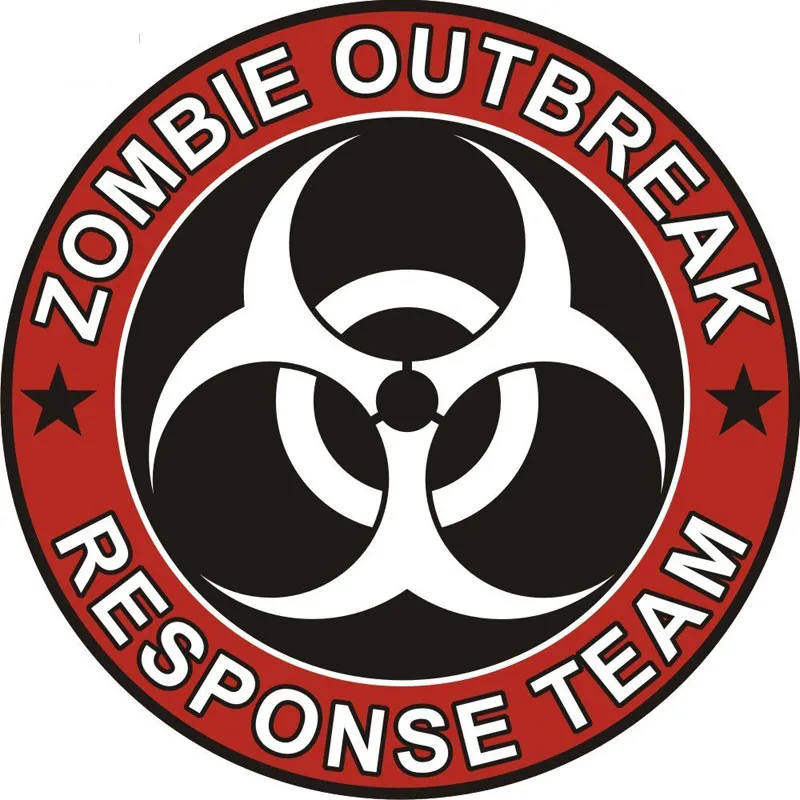 Fashion ZOMBIE Outbreak Responser Car Stickers and Decals Bumper Window Laptop Bodywork Windshield Decal Accessories KK16*16cm
Fashion ZOMBIE Outbreak Responser Car Stickers and Decals Bumper Window Laptop Bodywork Windshield Decal Accessories KK16*16cm