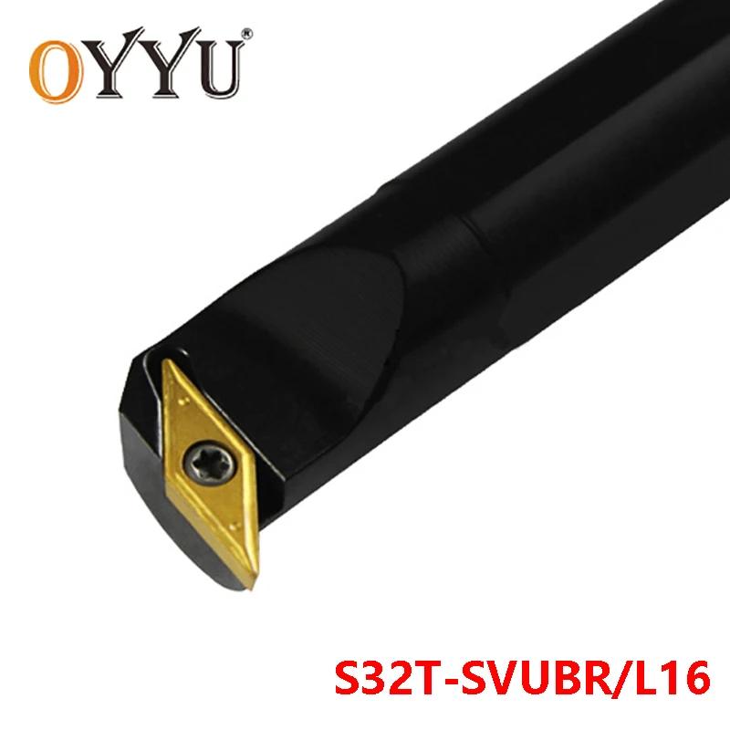 OYYU S32T-SVUBR16 Boring Bar Turning Tool Shank S32T-SVUBL16 use Carbide Inserts VBMT16 Internal Lathe Tools Cutting Holder
OYYU S32T-SVUBR16 Boring Bar Turning Tool Shank S32T-SVUBL16 use Carbide Inserts VBMT16 Internal Lathe Tools Cutting Holder