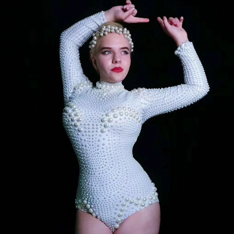 Богемный комплект, Roupa Feminina пикантные жемчужно-белые Комбинезон спандекс женщинам певицам костюмированное шоу стрейч одежда для сцены плат...
Богемный комплект, Roupa Feminina пикантные жемчужно-белые Комбинезон спандекс женщинам певицам костюмированное шоу стрейч одежда для сцены плат...