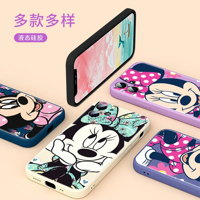 Minnie Mouse Cute Disney For Apple IPhone 13 12 Mini 11 Pro XS MAX XR X 8 7 6S SE Plus Liquid Silicone Soft Cover Phone Case
Minnie Mouse Cute Disney For Apple IPhone 13 12 Mini 11 Pro XS MAX XR X 8 7 6S SE Plus Liquid Silicone Soft Cover Phone Case