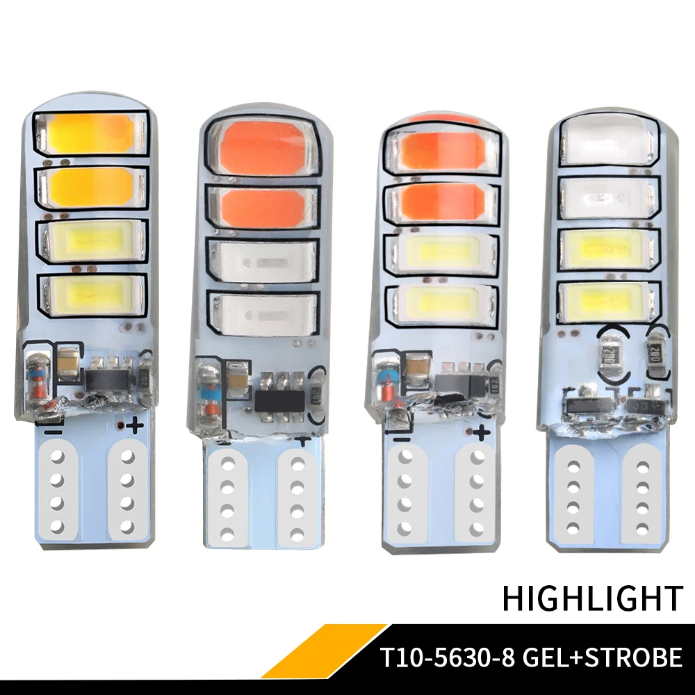 2 шт. T10 W5W 194 салона автомобиля светодиодные фонари 5630 * 8Smd стробоскопические предупреждающие лампы для авто клин боковой стояночный свет лам...
2 шт. T10 W5W 194 салона автомобиля светодиодные фонари 5630 * 8Smd стробоскопические предупреждающие лампы для авто клин боковой стояночный свет лам...