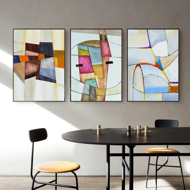 Abstract Painting Print Geomertric Wall Art Modern Fashion Canvas Picture for Home Design Frameless Posters for
Abstract Painting Print Geomertric Wall Art Modern Fashion Canvas Picture for Home Design Frameless Posters for