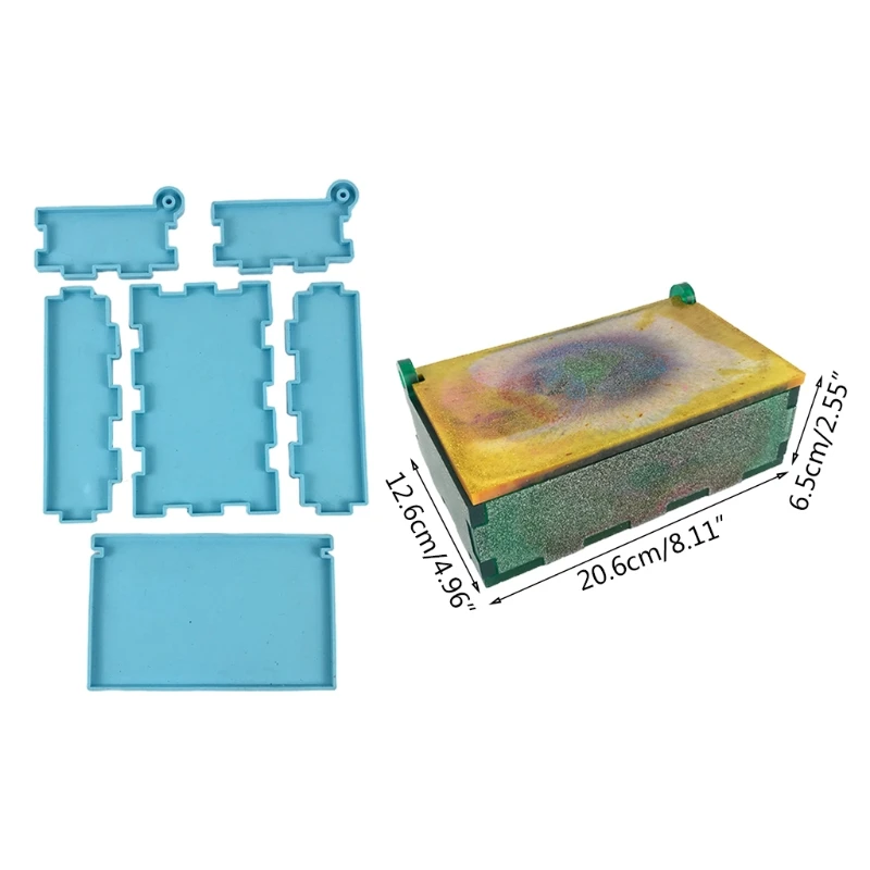 1 Set Domino Storage Box Epoxy Resin Mold DIY Crafts Casting Tools Container Silicone Mould
1 Set Domino Storage Box Epoxy Resin Mold DIY Crafts Casting Tools Container Silicone Mould