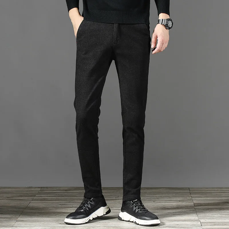 High quality Spring Autumn Winter Long Pants Men Casual Elastic Long Trousers Male Cotton Soft Solid Straight type Pants
High quality Spring Autumn Winter Long Pants Men Casual Elastic Long Trousers Male Cotton Soft Solid Straight type Pants