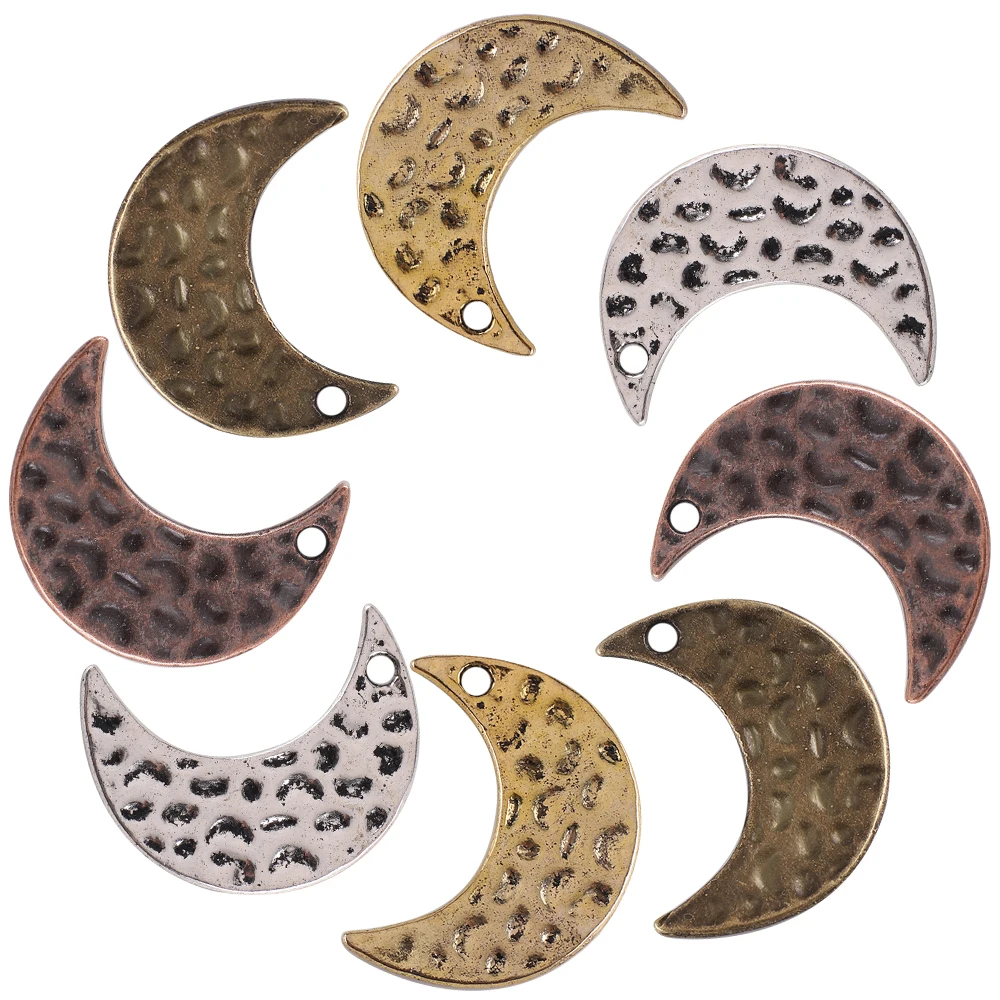 10 Pcs/Lot 15X25mm Crescent Alloy Pendant Single Hole Silver Plated Bronze Gilded Retro DIY Making Jewelry and Necklace Bracelet
10 Pcs/Lot 15X25mm Crescent Alloy Pendant Single Hole Silver Plated Bronze Gilded Retro DIY Making Jewelry and Necklace Bracelet