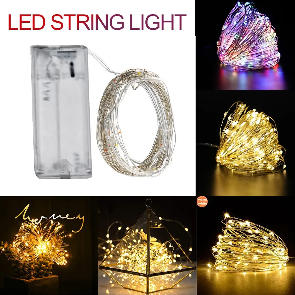 LED String Light With Battery Box Set DIY 10 LED Battery Operated Decorative Fairy Light For Indoor Party Decoration
LED String Light With Battery Box Set DIY 10 LED Battery Operated Decorative Fairy Light For Indoor Party Decoration
