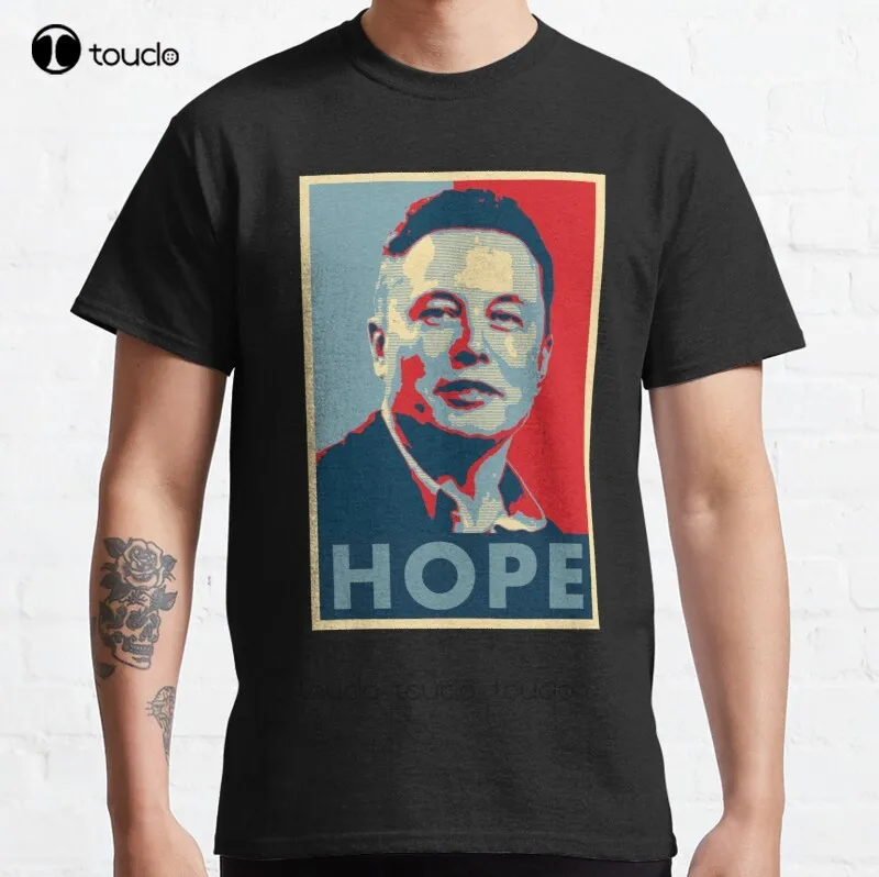 New Elon Musk Hope Classic T-Shirt Cotton Men Tee Shirt t shirts for men Custom aldult Teen unisex digital printing Tee shirt
New Elon Musk Hope Classic T-Shirt Cotton Men Tee Shirt t shirts for men Custom aldult Teen unisex digital printing Tee shirt