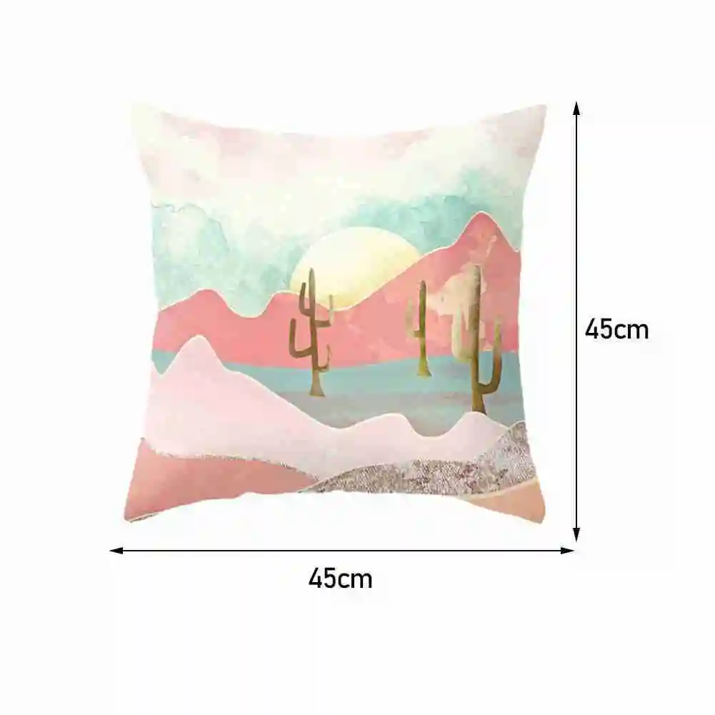 Japanese Style Creative Lumbar Pillowcase Peach Skin Cushion Cover Family Bedroom Sofa Decorative Pillowcase 45*45cm
Japanese Style Creative Lumbar Pillowcase Peach Skin Cushion Cover Family Bedroom Sofa Decorative Pillowcase 45*45cm